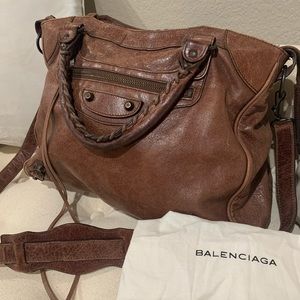Balenciaga Authentic classic city motorcycle bag